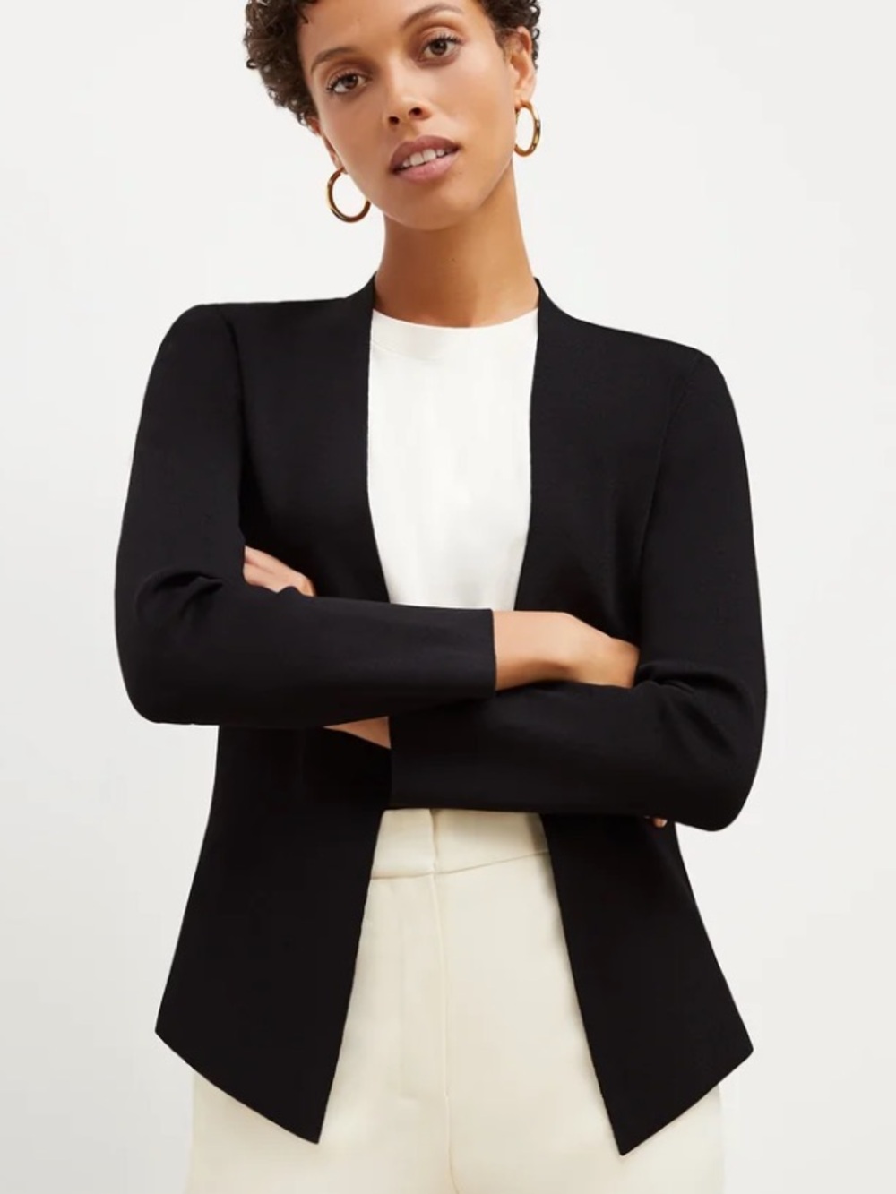 MM La Fleur Woolf Classic Jardigan Black Size +2, 2X